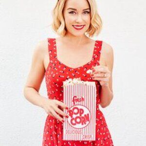 Disney Red Minnie Mouse Floral Women's Dress